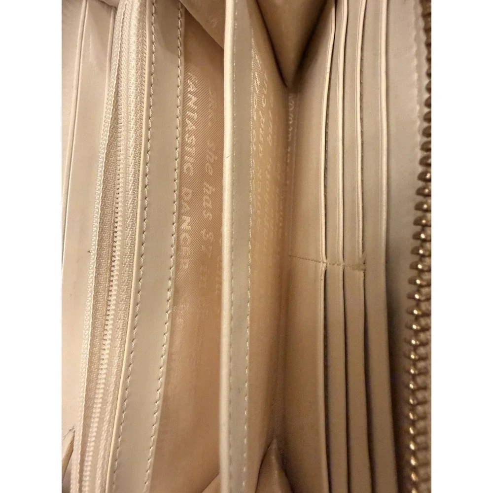 Kate Spade Gold Glitter Sparkle Large Continental Wallet Used. Great Condition